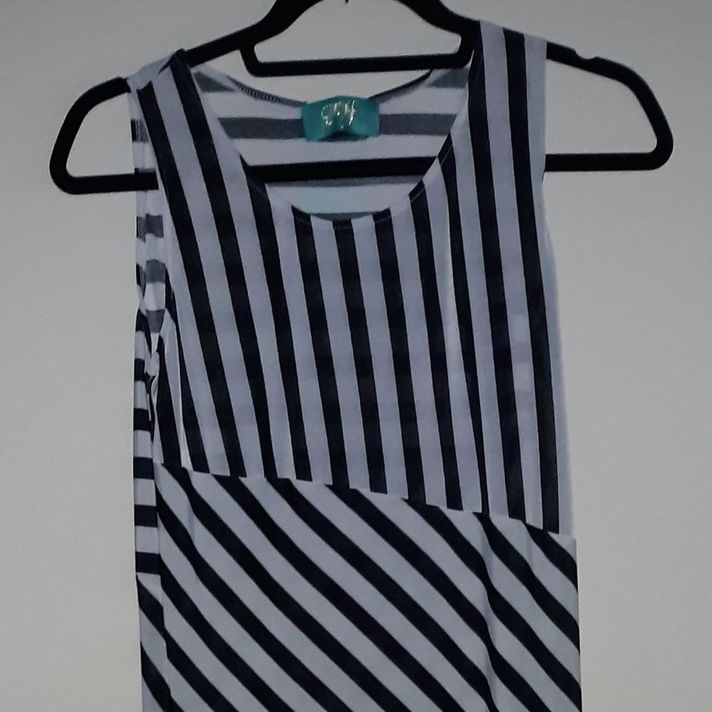 Woman's Striped Dress